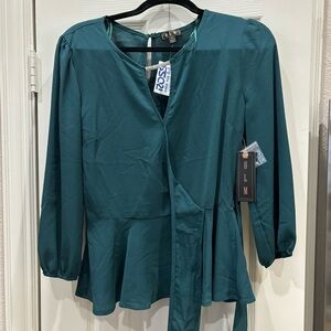 New With Tags Emerald Blouse